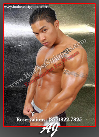 AJ - Casual Obsessions - male exotic dancers - california male strippers - los angeles strippers - riverside male strippers - orange county strippers, san bernardino - colton - long beach and more