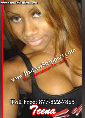 Teena - California Strippers black strippers female exotic dancers los angeles strippers